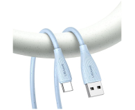 USAMS Kabel Green Series SJ714 18W 3A USB-A do USB-C 1m niebieski - 1568992 - zdjęcie 6